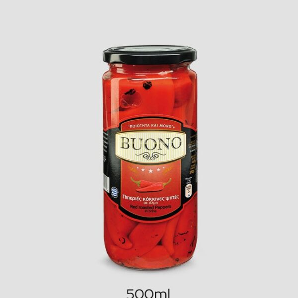 "Buono" Πιπεριές κόκκινες ψητές (Φλωρίνης)