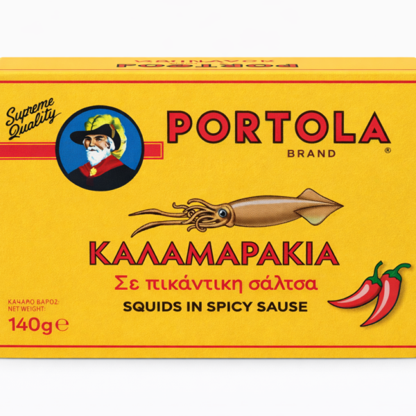 “Portola” Καλαμαράκια σε πικάντικη σάλτσα