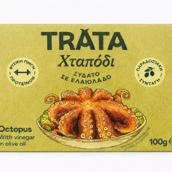 "Trata" Χταπόδι ξυδάτο με λάδι ελιάς
